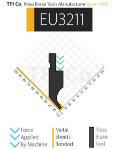 EU3211 , press brake tools, european design , amada , tfico, machine, press brake tools, tooling, press, brake, bending , upper, steel, tokoyo, california, uae, usa, industrial , manufacturer,
