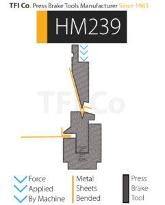HM239, press brake tools, uae, tfico, germany, italy ,remscheid, hemming, special tooling, special, upper , matrix, machine, steel , blade, tfi, tokoyo, japan, amada, industrial , manufacturer, est. 1965,belarus, hammerle, bystronic, LVD, safran, darley, dayyani, paya boresh, shine cut, ras al khaimah, ajman, jeddah, saudi , qatar, metal working, steel, fabrication, sheet, metallic,
